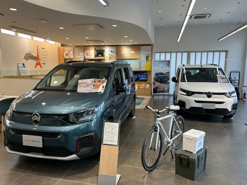NEW　BERLINGOのユニークな特徴紹介！！