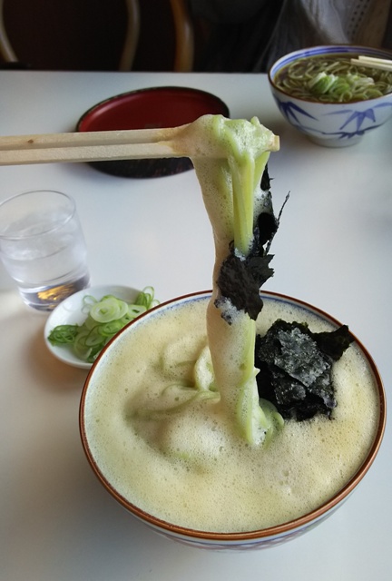 釧路のそば寿司
